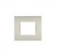 art PLACCA 2P CHAMPAGNE PVC COMPATIBILE LIVING BTICINO