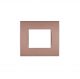 art PLACCA 2P BRONZO PVC COMPATIBILE LIVING BTICINO
