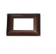 PLACCA 4 POSTI COMPATIBILE BTICINO MATIX BRONZO