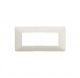 PLACCA 6 POSTI COMPATIBILE BTICINO MATIX BIANCO