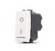 INTERRUTTORE BIPOLARE BTICINO LIVING LIGHT COMPATIBILE N4002N BIANCO