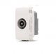 PRESA TV PASSANTE BTICINO LIVING LIGHT COMPATIBILE  BIANCO