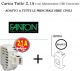 ALIMENTATORE PRESA USB IPAD IPHONE COMPATIBILE  VIMAR EIKON BIANCA.