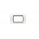 PLACCA 4 POSTI METALLO COMPATIBILE BTICINO LIVING BIANCO
