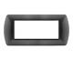 art PLACCA 7P ANTRACITE METALLO COMPATIBILE LIVING BTICINO