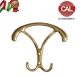PORTA ABITO 125X115 OTTONE LUCIDO ELVIS 880