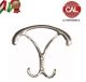 PORTA ABITO 125X115 OTTONE CROMO LUCIDO ELVIS 881
