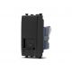 sun PRESA RJ11 TELEFONO COMPATIBILE VIMAR ARKE' nero