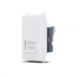 sun PRESA RJ45 CAT6 COMPATIBILE VIMAR ARKE' bianco