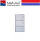 CENTRALINO INCASSO RASOMURO 36 POSTI IP65 MARLANVIL 990.36 BIANCO