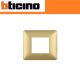 PLACCA 2 POSTI BTICINO MATIX COLORE GOLD AM4802MGL