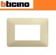 PLACCA 3 POSTI BTICINO MATIX COLORE CORDA AM4803BCD
