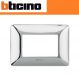 PLACCA 3 POSTI BTICINO MATIX CROMO LUCIDO AM4803GCR