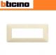 PLACCA 6 POSTI BTICINO MATIX COLORE AVORIO AM4806BAV