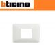 PLACCA 2P CENTRATI BTICINO MATIX BIANCO AM4819BBN