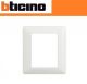 PLACCA 3+3 POSTI BTICINO MATIX COLORE BIANCO AM4826BBN