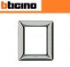 PLACCA 3+3 POSTI BTICINO MATIX CROMO LUCIDO AM4826GCR