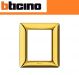 PLACCA 3+3 POSTI BTICINO MATIX COLORE ORO LUCIDO AM4826GOR
