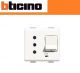 PRESA SICURA INTERBLOCCATA 10A BTICINO MATIX AM5114 BIANCO