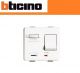 INTERRUTTORE DIFFERENZIALE 10A BTICINO MATIX AM5250S BIANCO