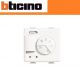 TERMOSTATO ELETTRONICO CON COMMUTATORE BTICINO MATIX AM5712 BIANCO