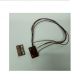 CONTATTO MAGNETICO RETTAGOLARE IN ABS AR4C MARRONE