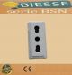 PRESA BIPASSO BSN COMPATIBILE LIVING NOW BTICINO bianco