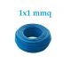 CAVO CORDINA UNIPOLARE ELETTRICO FS17 1X1mmq 100 METRI BLU