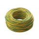 CAVO CORDINA UNIPOLARE ELETTRICO FS17 1X1mmq 3 METRI  GIALLO/VERDE