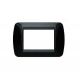 PLACCA 3P NERO COMP.BTICINO LIVING INTERNATIONAL/LIGHT CX3-08
