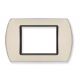 PLACCA 3P AVORIO COMP.BTICINO LIVING INTERNATIONAL/LIGHT CX3-09