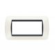 PLACCA 7P BIANCO COMP.BTICINO LIVING INTERNATIONAL/LIGHT CX7-01