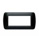 PLACCA 7P NERO COMP.BTICINO LIVING INTERNATIONAL/LIGHT CX7-08