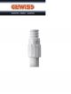 RACCORDO TUBO GEWISS 20 MM-GUAINA 16 MM  IP65  DX43320  2 PEZZI
