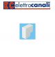 ANGOLO PIANO 20X10mm PER CANALINA ELETTROCANALI BIANCO.