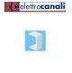 GIUNTO COPERCHIO LINEARE 40X40mm PER CANALINA ELETTROCANALI BIANCO.