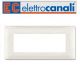 PLACCA 7P BIANCO PVC MY LIFE Q ELETTROCANALI