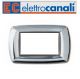 PLACCA 4P CROMO PVC MY LIFE ELETTROCANALI