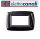 PLACCA 4P NERO GLITTERING  PVC MY LIFE ELETTROCANALI