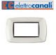 PLACCA 4P BIANCO PVC MY LIFE ELETTROCANALI