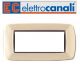 PLACCA 7P AVORIO PVC MY LIFE ELETTROCANALI