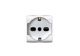 PRESA SCHUKO ECL4050WH COMPATIBILE BTICINO LIVING LIGHT ECL4050WH.