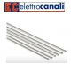 CANALINA20/1X10 ELETTROCANALI 2mt AUTOADESIVO CON COPERCHIO PVC.
