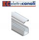 CANALINA 20/1X10 ELETTROCANALI PER IMPIANTI ELETTRICI 2mt PVC.