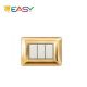 PLACCA 3P ORO EASY COMPATIBILE MATIX ECSE9803OR