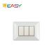 PLACCA 3P BIANCO EASY COMPATIBILE MATIX ECSE9803WH