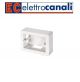 SCATOLA PER INTERNO PER SUPPORTI 3 POSTI 130X90X45 BIANCO