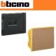 CENTRALINO BTICINO DA INCASSO 8 MODULI DIN F315P8 NERO SCATOLA F315S8