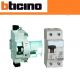 INTERRUTTORE DIFFERENZIALE MAGNETOTERMICO 20A+SALVAVITA STOP e GO F80SG BTICINO