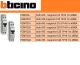 INTERRUTTORI MAGNETOTERMICI  BTICINO 1 MODULO FC881C 1P+N da 6-10-16-20-25 -32-40 A 4,5Ka